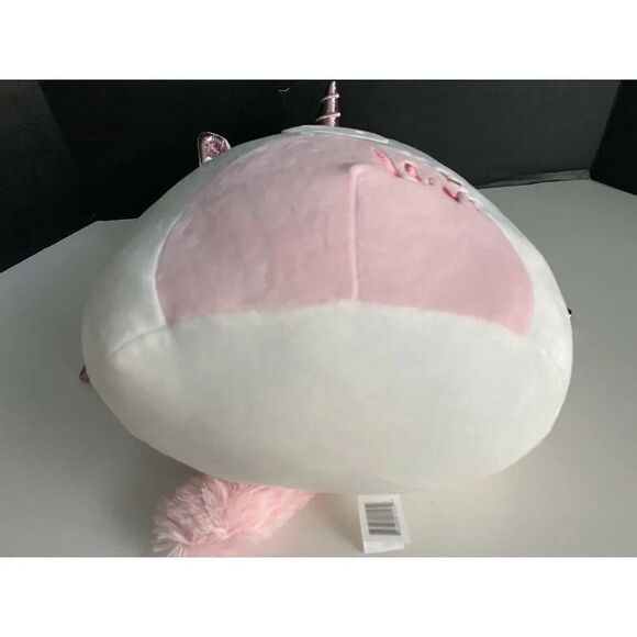 Squishmallow Raquel Pegacorn Valentine’s Love 12” Kellytoy 2021 Soft Pink NWT - Picture 8 of 8